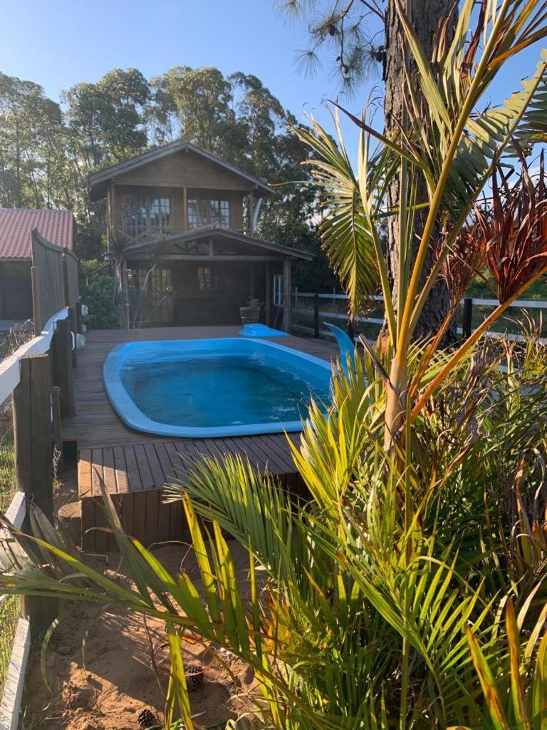 Casa Na Praia Do Rosa Com Piscina Імбітуба Екстер'єр фото